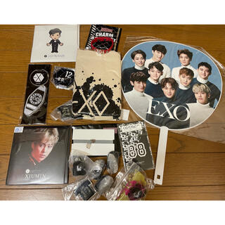エクソ(EXO)のEXO エクソ　CD シウミン　ベッキョン  スホ  カイ　うちわ　(K-POP/アジア)