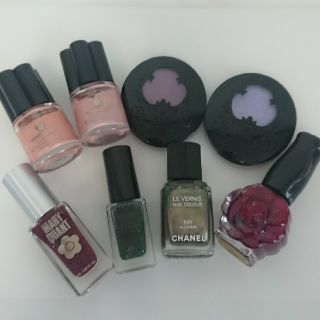 アナスイ(ANNA SUI)のANNA SUI　MARY QUANT　CHANEL　アイカラー　ネイル(マニキュア)