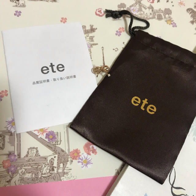 ete(エテ)のete♥イヤーカフ♥リボン レディースのアクセサリー(イヤーカフ)の商品写真