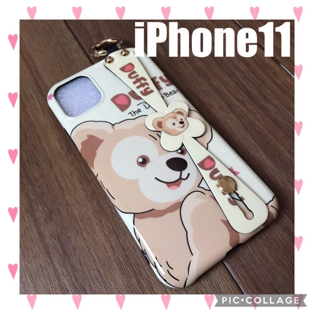 ダッフィー(ダッフィー)の新品 iPhone11 ダッフィー スマホケース ディズニー キャラクター スマホ/家電/カメラのスマホアクセサリー(iPhoneケース)の商品写真