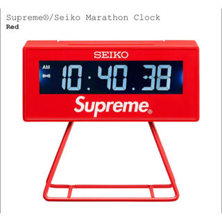 シュプリーム(Supreme)のSupreme Seiko Marathon Clock セイコー (置時計)