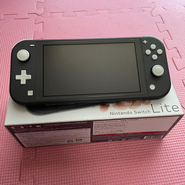 美品❣️Nintendo Switch lite グレー本体