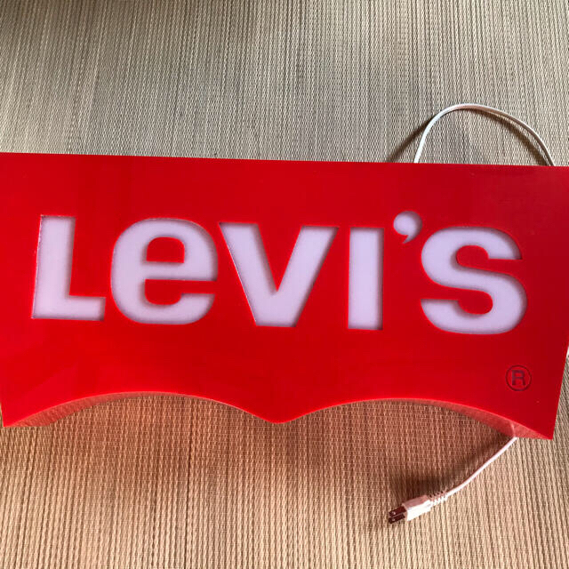 Levi's(リーバイス)のLevi's リーバイス　電飾　看板 インテリア/住まい/日用品のライト/照明/LED(その他)の商品写真