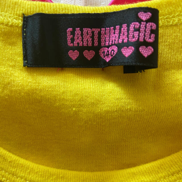EARTHMAGIC(アースマジック)のアース　タンクトップ キッズ/ベビー/マタニティのキッズ服女の子用(90cm~)(Tシャツ/カットソー)の商品写真