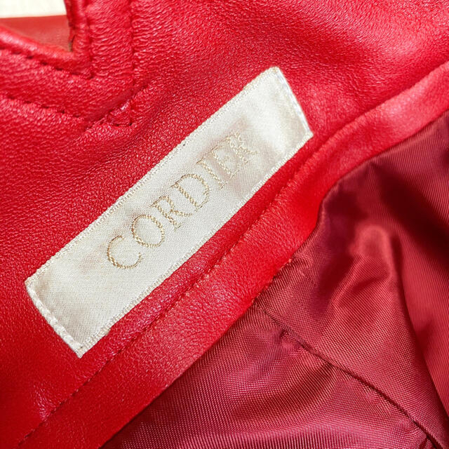 CORDIER(コルディア)の古着 半革 パンツ レディースのパンツ(その他)の商品写真
