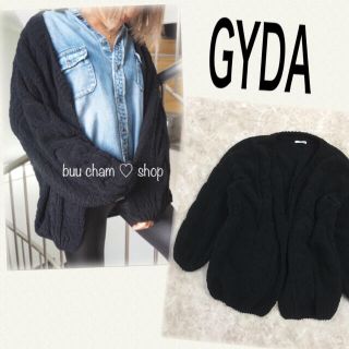 ジェイダ(GYDA)のGYDA♡ボリュームスリーブニットカーデ(カーディガン)