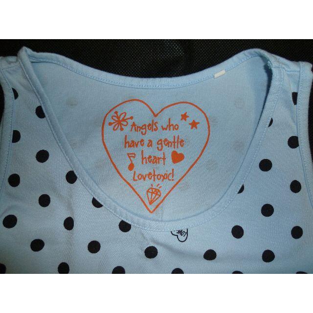 lovetoxic(ラブトキシック)の☆値下げ☆ＬＯＶＥＴＯＸＩＣ タンクトップ Ｌ キッズ/ベビー/マタニティのキッズ服女の子用(90cm~)(Tシャツ/カットソー)の商品写真