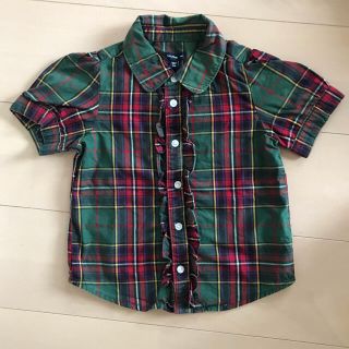 ベビーギャップ(babyGAP)のbaby GAP 100㎝半袖ブラウス(ブラウス)