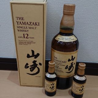 サントリー(サントリー)の山崎12年  700ml箱付 ＆ 50ml×2本(ウイスキー)