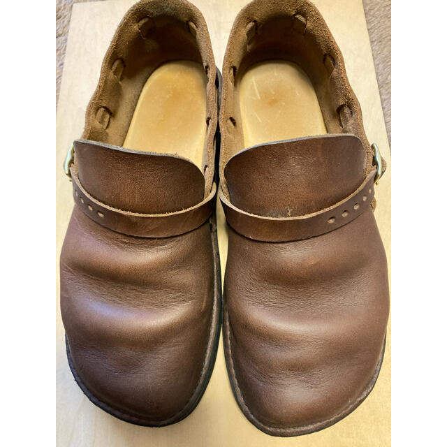 オーロラシューズ　ブラウン 22.5cm レディースの靴/シューズ(ローファー/革靴)の商品写真
