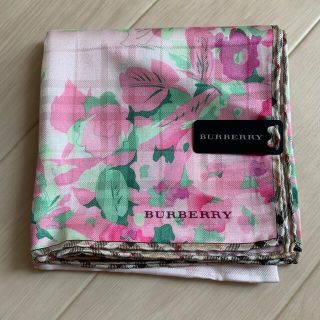 バーバリー(BURBERRY)の☆新品未使用☆バーバリーハンカチ(ハンカチ)