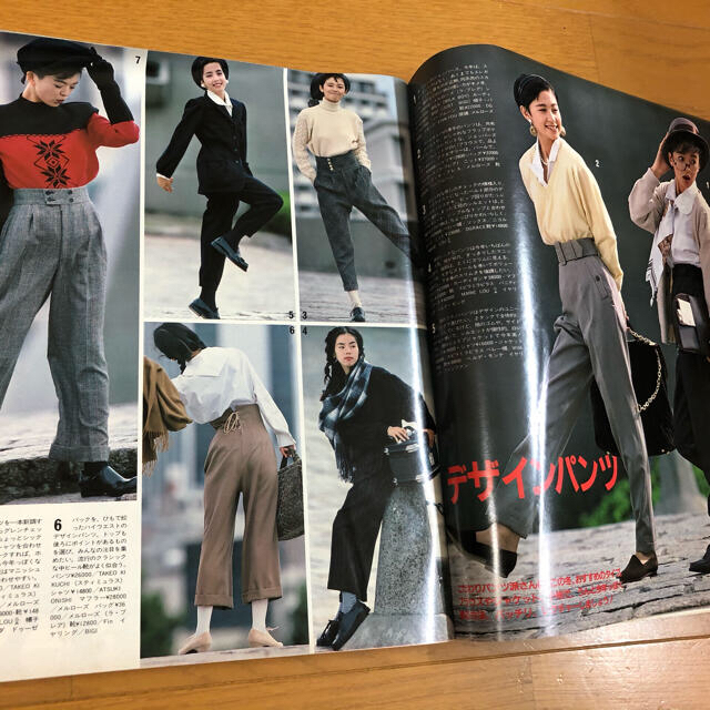 集英社(シュウエイシャ)の雑誌 non-no 1987年 11月号 エンタメ/ホビーの雑誌(ファッション)の商品写真