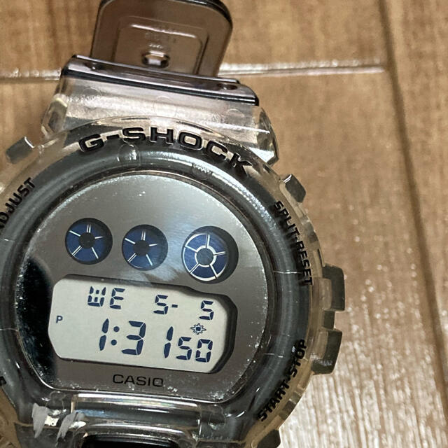 G-SHOCK(ジーショック)のG-Shockクリアボディ・ベルト　ミラー仕様 メンズの時計(腕時計(デジタル))の商品写真