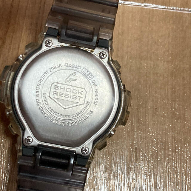 G-SHOCK(ジーショック)のG-Shockクリアボディ・ベルト　ミラー仕様 メンズの時計(腕時計(デジタル))の商品写真