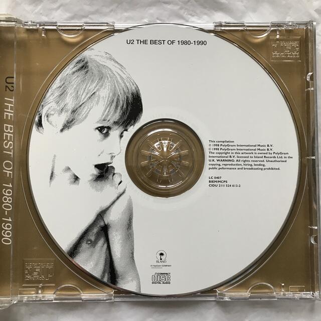 U2     THE BEST OF 1980-1990     輸入盤 エンタメ/ホビーのCD(ポップス/ロック(洋楽))の商品写真