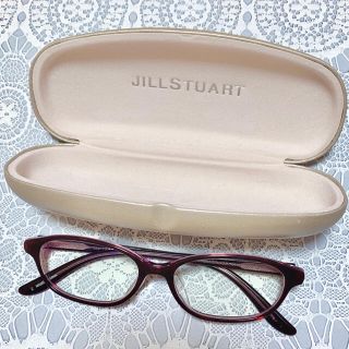 ジルスチュアート(JILLSTUART)のジルスチュアート メガネ 度あり メガネケース ジル(サングラス/メガネ)