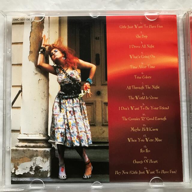 Cyndi Lauper     The Best Of     輸入盤 エンタメ/ホビーのCD(ポップス/ロック(洋楽))の商品写真