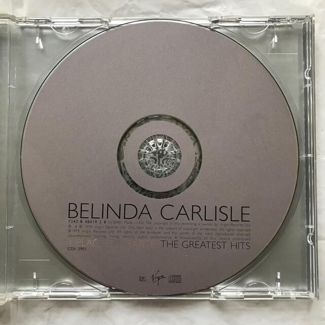 BELINDA CARLISLE  THE GREATEST HITS  輸入盤 エンタメ/ホビーのCD(ポップス/ロック(洋楽))の商品写真