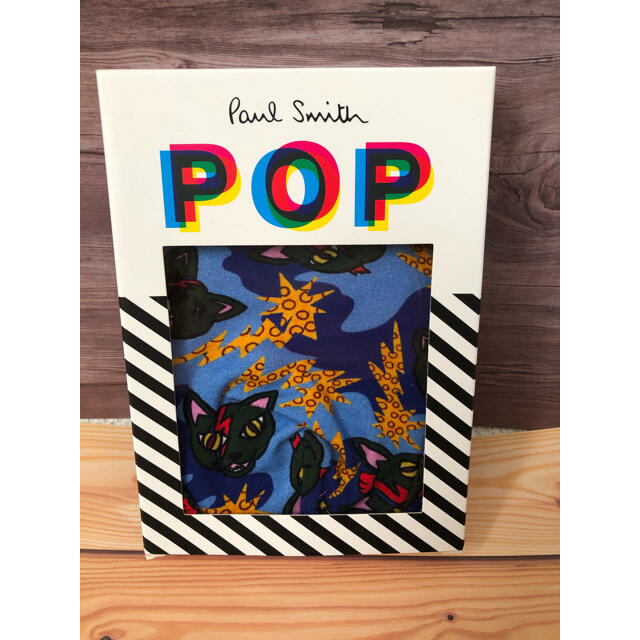 Paul Smith(ポールスミス)の新品 ポールスミス ボクサーパンツ M アンダーウェア 下着 プレゼント ネコ メンズのアンダーウェア(ボクサーパンツ)の商品写真