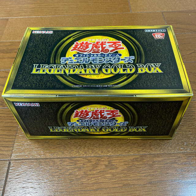 新品未使用　コナミ　遊戯王　LEGENDARY GOLD BOXBox/デッキ/パック