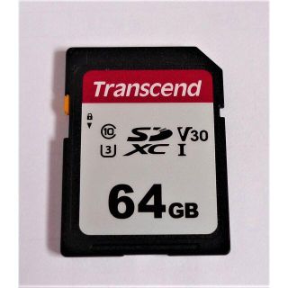 トランセンド(Transcend)の64GB SDカード V30 UHS-I クラス10 Transcend(その他)