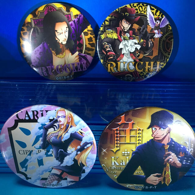 ONE PIECE 缶バッジ CP9 セット 輩缶バッジ 麦わらストアの通販 ONE PIECE 缶バッジ CP9 セット 輩缶バッジ 麦わらストアの通販