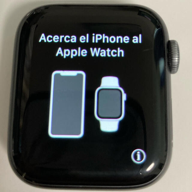 アップルウォッチ4 GPS スペースグレー（40㎜） メンズの時計(腕時計(デジタル))の商品写真