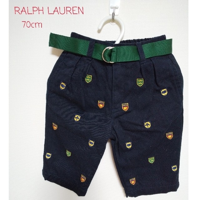 Ralph Lauren(ラルフローレン)の70cm【RALPH LAUREN】ハーフパンツ キッズ/ベビー/マタニティのベビー服(~85cm)(パンツ)の商品写真