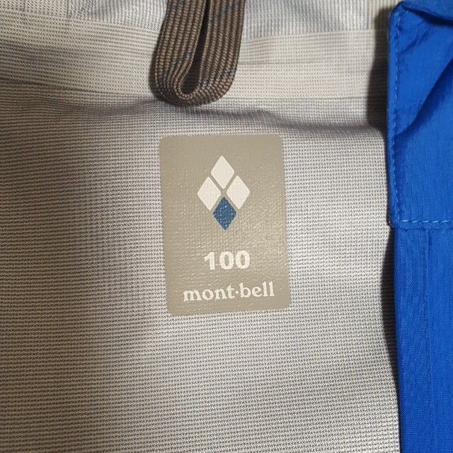 mont bell(モンベル)のmont-bell　レインウェア上下　子供用　サイズ100 キッズ/ベビー/マタニティのキッズ服男の子用(90cm~)(その他)の商品写真