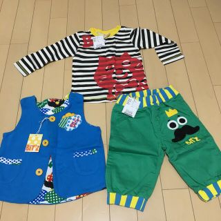 ビッツ(Bit'z)の新品　子供服　3点セット(Tシャツ/カットソー)