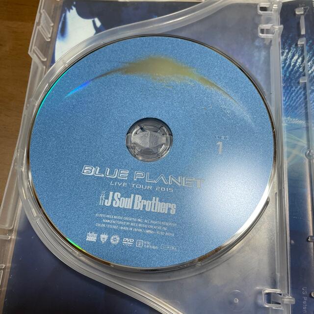 三代目 J Soul Brothers(サンダイメジェイソウルブラザーズ)の三代目　J　Soul　Brothers　LIVE　TOUR　2015「BLUE　 エンタメ/ホビーのDVD/ブルーレイ(ミュージック)の商品写真