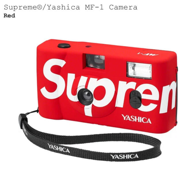 Supreme(シュプリーム)のSupreme Yashica MF-1 Camera red 赤 レッド スマホ/家電/カメラのカメラ(フィルムカメラ)の商品写真