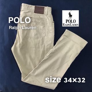 ポロラルフローレン(POLO RALPH LAUREN)のPOLO Ralph Lauren ポロラルフローレン　チノパン　ベージュ　皮(チノパン)