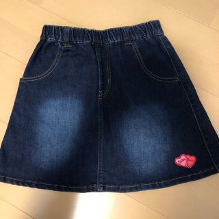 ジェニィ(JENNI)の美品　シスタージェニィ　デニムスカート　150(スカート)