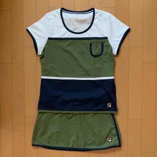 フィラ(FILA)のフィラ　カーキセットアップ(ウェア)