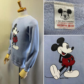 ディズニー(Disney)の70s Walt Disney sweatshirt  Made in USA (スウェット)