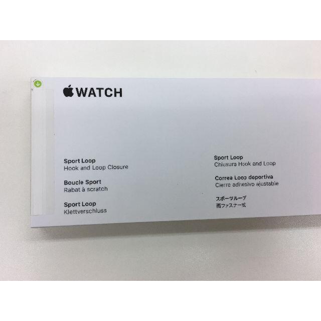 Apple Watch(アップルウォッチ)の未開封品 apple watch純正品バンド　スポーツループapple 正規品 スマホ/家電/カメラのスマートフォン/携帯電話(その他)の商品写真