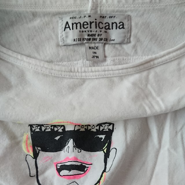 AMERICANA(アメリカーナ)のアメリカーナTシャツ レディースのトップス(Tシャツ(半袖/袖なし))の商品写真