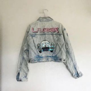 サンタモニカ(Santa Monica)のL.A. gear Gジャン デニム ジャケット 90s  80s(Gジャン/デニムジャケット)