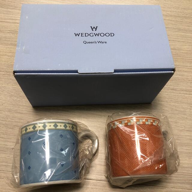 WEDGWOOD(ウェッジウッド)のウェッジウッドのマグカップセット未使用 インテリア/住まい/日用品のキッチン/食器(グラス/カップ)の商品写真