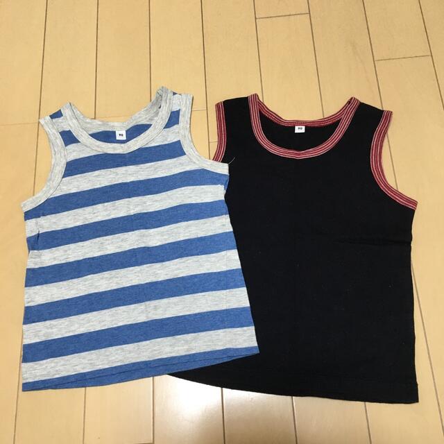 MUJI (無印良品)(ムジルシリョウヒン)の子供服　2点セット キッズ/ベビー/マタニティのキッズ服男の子用(90cm~)(Tシャツ/カットソー)の商品写真