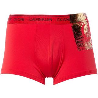 カルバンクライン(Calvin Klein)の(カルバンクライン)メタリック ロゴ プリント ローライズ ボクサー(ボクサーパンツ)