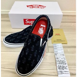 26.5cm supreme vans スリッポン