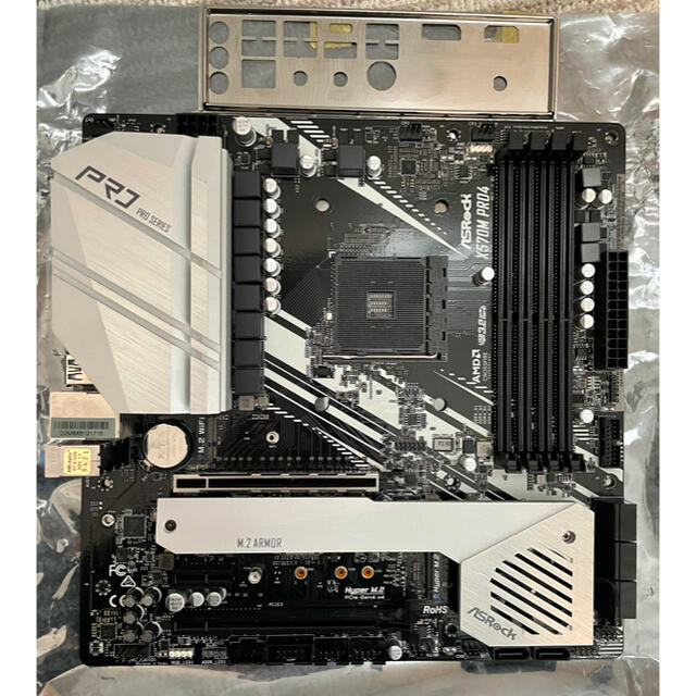 AsRock x570m PRO マザーボード　mATX