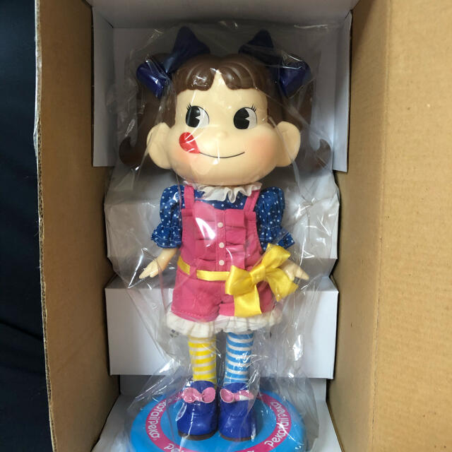 新品*ペコちゃん人形*ペコテールペコ首振り人形*不二家  懸賞