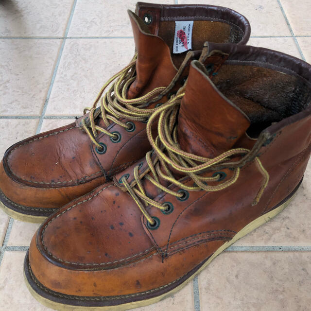 RED WING アイリッシュセッター 内羽タグ