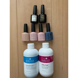 シーエヌディー(CND)のシェラック　CND  ネイルセット(マニキュア)