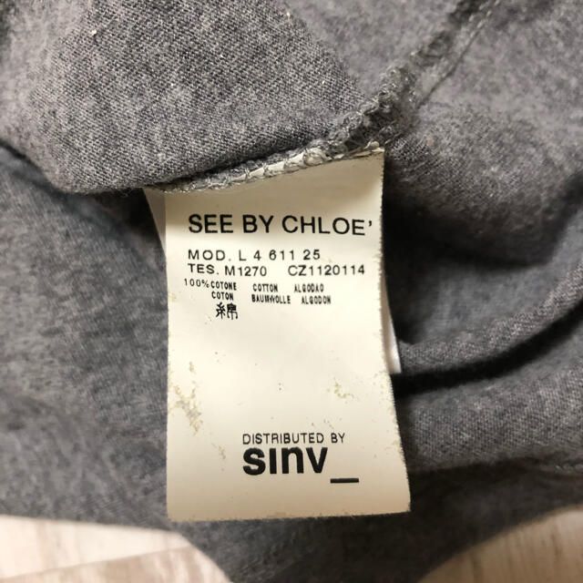 SEE BY CHLOE(シーバイクロエ)のSEE BY CHLOE クロエ Tシャツ カットソー レディースのトップス(Tシャツ(半袖/袖なし))の商品写真