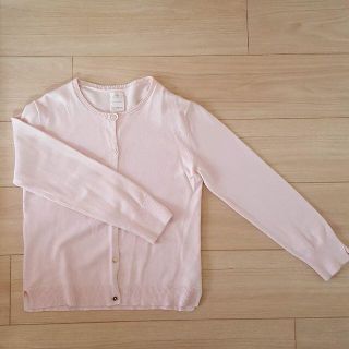 ザラ(ZARA)の【美品】＊ZARA＊ピンク カーディガン 140cm(カーディガン)