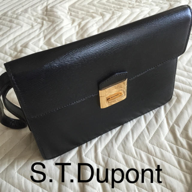 S.T. Dupont(エステーデュポン)のS.T.Dupontわデュポン クラッチバッグ 送料無料！ メンズのバッグ(ビジネスバッグ)の商品写真